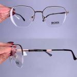 عینک نیم فریم زاویه دار  010589