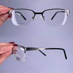 عینک نیم فریم مستطیلی  010594