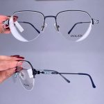 عینک نیم فریم خلبانی زاویه دار   010595