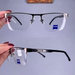 عینک نیم فریم مستطیلی  010610