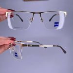 عینک نیم فریم مستطیلی  010606