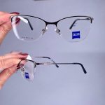 عینک نیم فریم گربه ای   010631