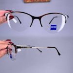 عینک نیم فریم گربه ای  010644