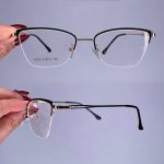 عینک نیم فریم گربه ای  010660