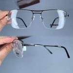 عینک نیم فریم دوپل مستطیلی  010690