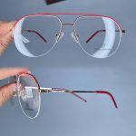 عینک نیم فریم دوپل خلبانی  010698