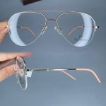 عینک نیم فریم دوپل خلبانی  010699