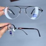 عینک نیم فریم دوپل خلبانی   010711