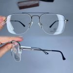 عینک نیم فریم دوپل زاویه دار  010717