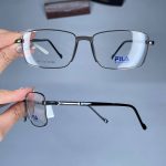 عینک فریم فلزی مستطیلی دماغه یک تیکه  010741