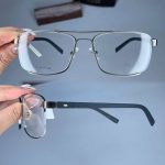 عینک نیم فریم دوپل مستطیلی 010721
