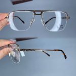 عینک نیم فریم دوپل زاویه دار  010720