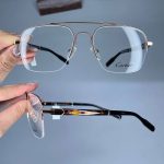 عینک نیم فریم دوپل زاویه دار  010733