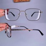 عینک فریم فلزی مستطیلی  010753