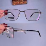 عینک فریم فلزی مستطیلی  010754