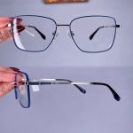 عینک فریم فلزی مستطیلی  010761