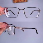 عینک فریم فلزی مستطیلی  010757