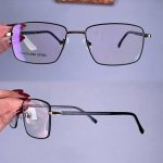 عینک فریم فلزی مستطیلی  010756