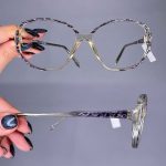 عینک فریم کائوچویی وینتیج   010855