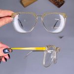 عینک فریم کائوچویی وینتیج  010870