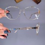 عینک فریم کائوچویی وینتیج   010887