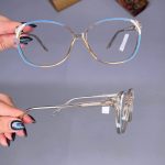 عینک فریم کائوچویی وینتیج   010895