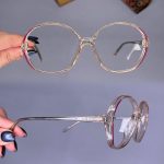 عینک فریم کائوچویی وینتیج   010898