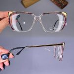 عینک فریم کائوچویی وینتیج    010899