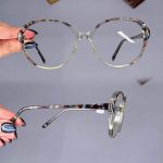 عینک فریم کائوچویی وینتیج  010903