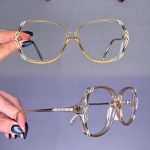 عینک فریم کائوچویی وینتیج   010904