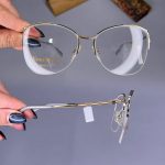 عینک فریم فلزی وینتیج   010905