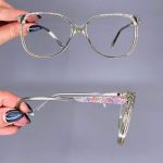 عینک فریم کائوچویی وینتیج  010908