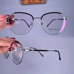 عینک فریم فلزی گرد    010841