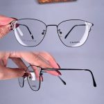 عینک فریم فلزی زاویه دار   010850