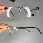 عینک نیم فریم مستطیلی   010780