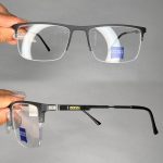 عینک نیم فریم مستطیلی  010792