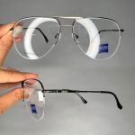 عینک نیم فریم دوپل خلبانی  010795