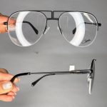 عینک نیم فریم دوپل خلبانی  010799