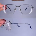 عینک فریم فلزی مستطیلی  010808