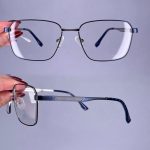عینک فریم فلزی مستطیلی  010813