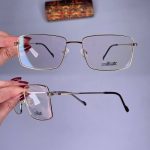عینک فریم فلزی مستطیلی  010825