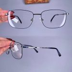 عینک فریم فلزی مستطیلی  010828