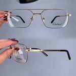 عینک فریم فلزی دوپل مستطیلی     010947