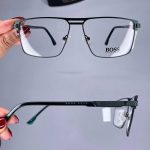 عینک فریم فلزی دوپل مستطیلی  010948