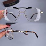 عینک فریم فلزی دوپل زاویه دار   010962