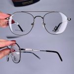 عینک فریم فلزی دوپل زاویه دار   0101017