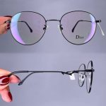 عینک فریم فلزی گرد    0101030