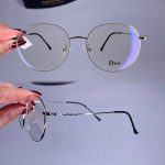 عینک فریم فلزی گرد     0101042