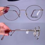 عینک فریم فلزی گرد     0101067