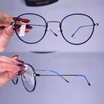 عینک فریم فلزی گرد     01010103